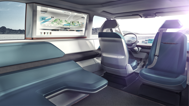 Illustration for article titled Everything Interesting About Volkswagen's New Electric Microbus